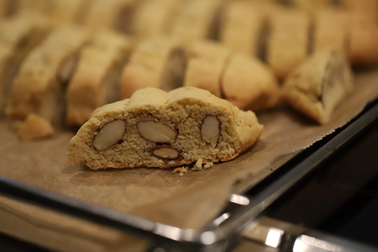 Julens Knapriga Saffransbiscotti i Airfryer